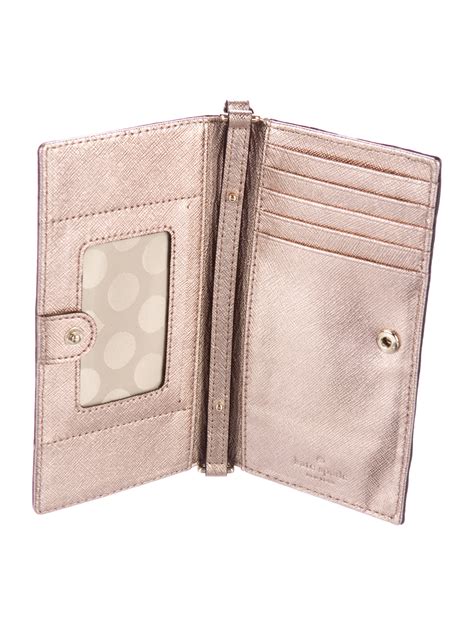 metallic wallets for women